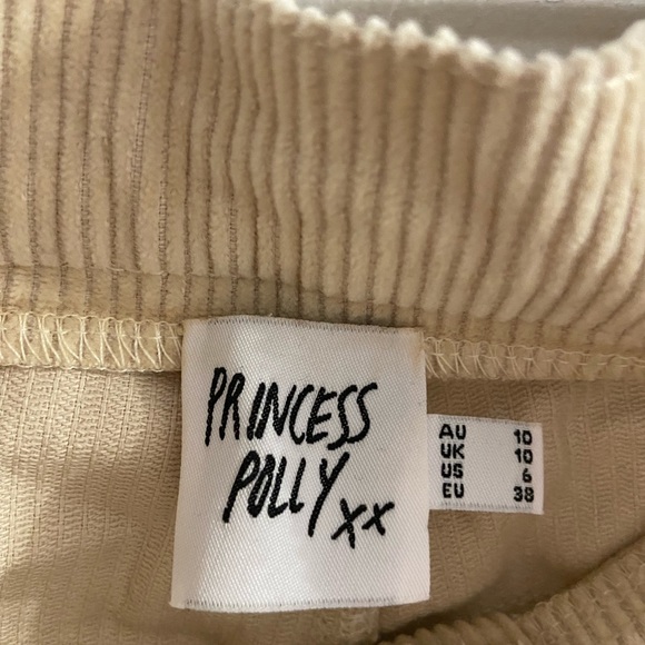 Princess Polly Corduroy Wide Leg Pants - Picture 3 of 3